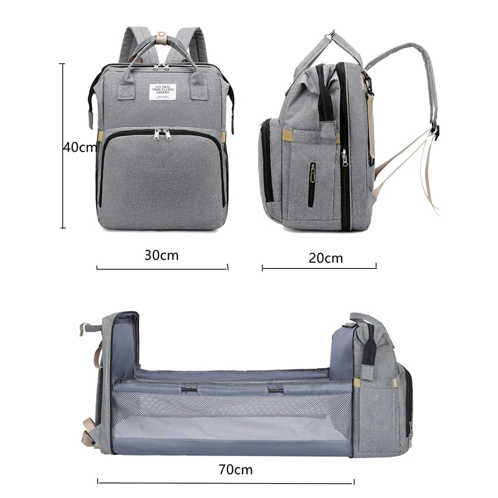 Mommy-Go Portable Crib Backpack