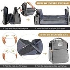Mommy-Go Portable Crib Backpack