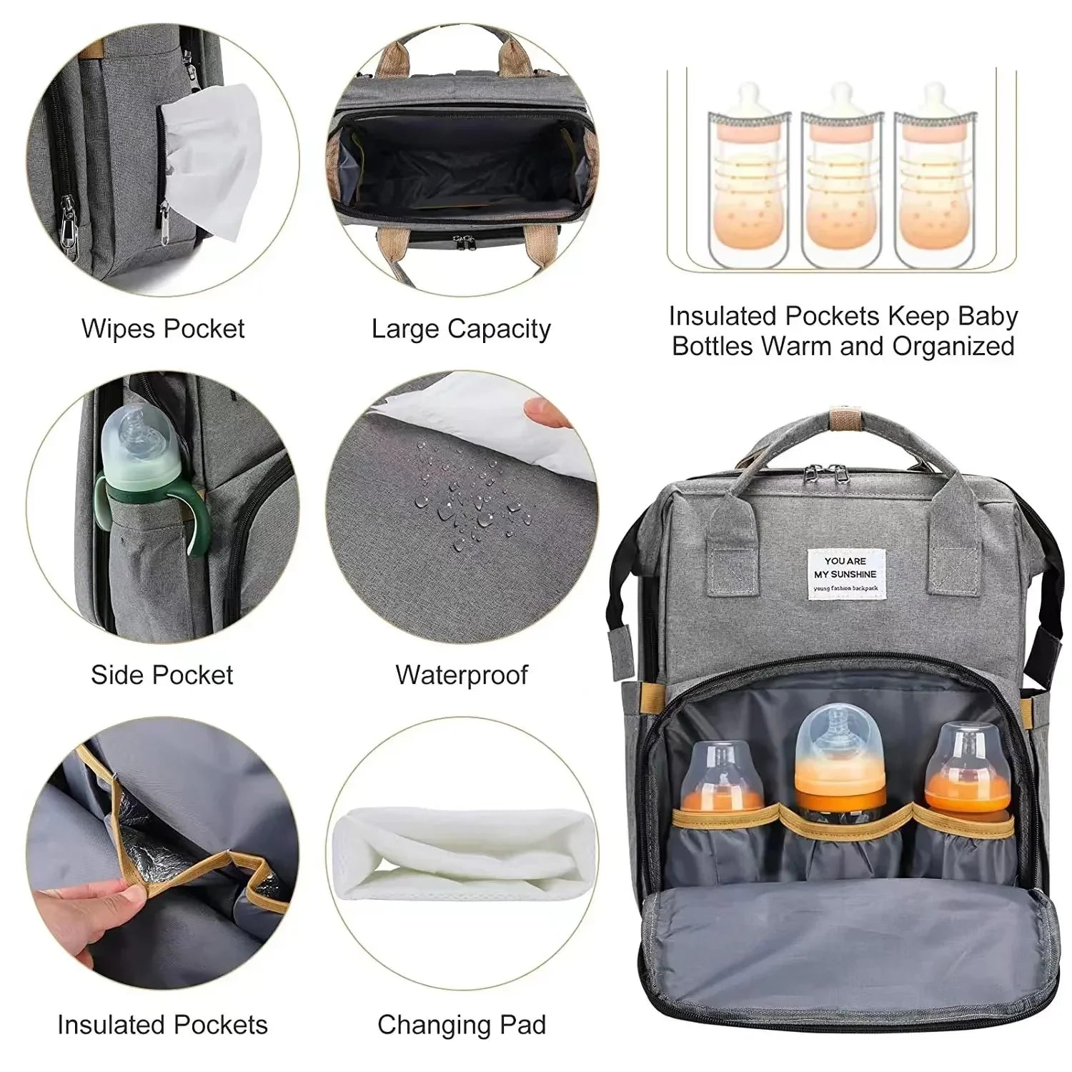 Mommy-Go Portable Crib Backpack