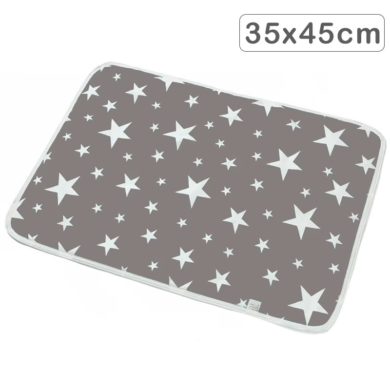 35X45Cm Baby Reusable Mattress Waterproof Diapering Changing Pads Cotton Washable Newborn Mattress Baby Changing Mat