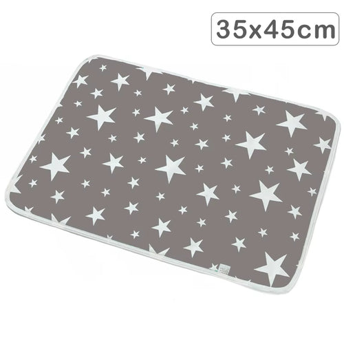 35X45Cm Baby Reusable Mattress Waterproof Diapering Changing Pads Cotton Washable Newborn Mattress Baby Changing Mat