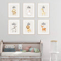 Crofford Animals 6 - Piece Paper Print