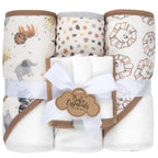 6-Piece Hooded Baby Towel & Washcloth Set – Soft, Cozy & Adorably Fun