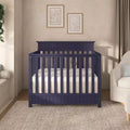 Harbor 4-in-1 Convertible Mini Crib – Navy