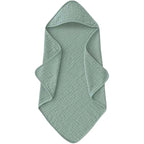 Muslin Hooded Baby Towel – Ultra-Soft, Lightweight & Absorbent (30x30”)