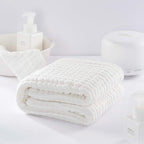 Muslin Hooded Baby Towel – 100% Cotton, Soft & Extra-Large (32x32”)