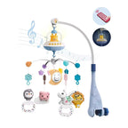 Musical Crib Mobile – Lights, Projection & Remote Control for Soothing Sleep