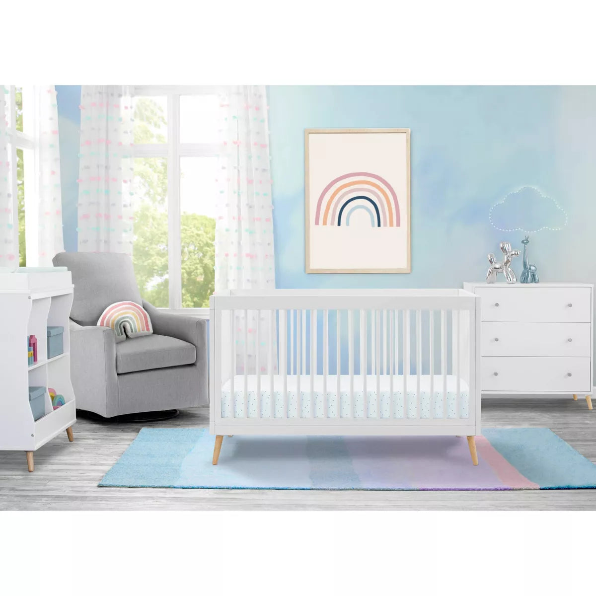 Delta Children Jordan 4-In-1 Convertible Crib