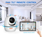 5” Video Baby Monitor – Camera & Audio, 2-Way Talk, Temp Display, 22Hr Battery