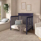 Harbor 4-in-1 Convertible Mini Crib – Navy