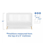 Delta Children Jordan 4-In-1 Convertible Crib