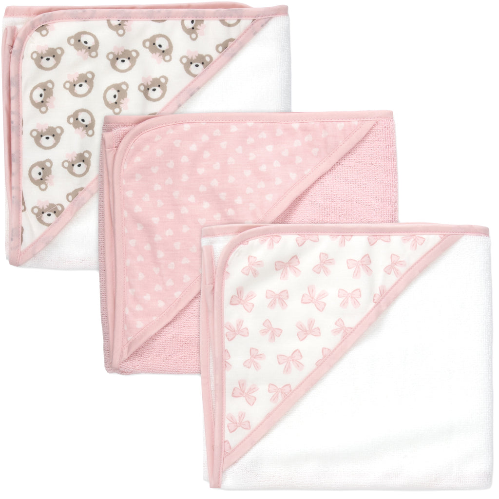 6-Piece Hooded Baby Towel & Washcloth Set – Ultra-Soft, Cozy & Adorably Sweet