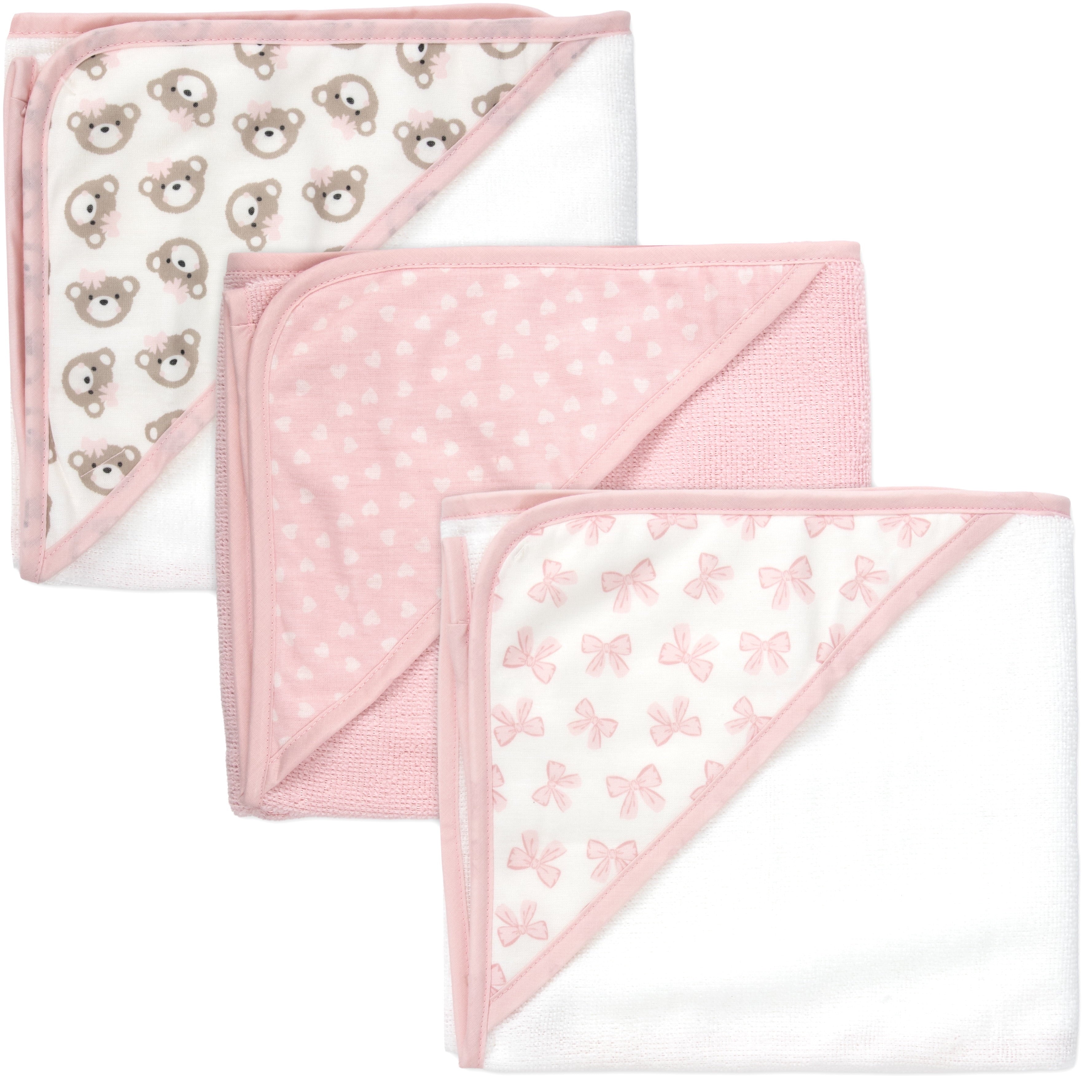 6-Piece Hooded Baby Towel & Washcloth Set – Ultra-Soft, Cozy & Adorably Sweet