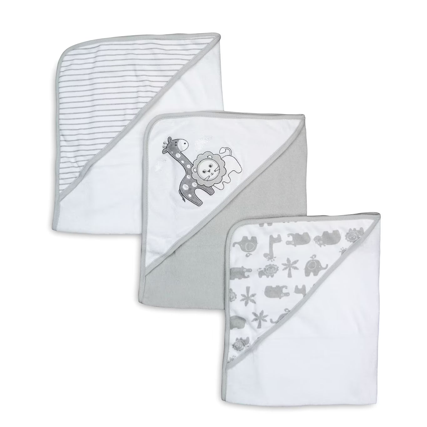 3-Pack Hooded Baby Towels – Soft, Cozy & Everyday Ready