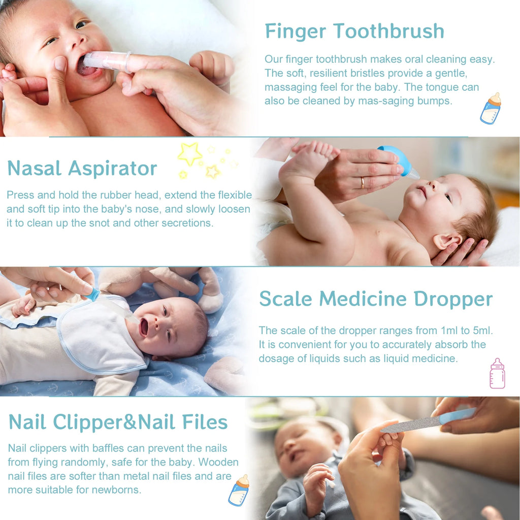Complete Baby Grooming & Healthcare Kit – Safe, Gentle, Parent-Approved