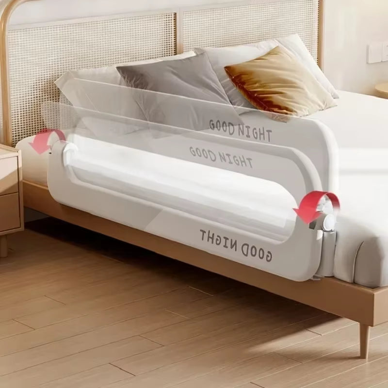 Baby Bed Rail Guard – Anti-Fall Safety Barrier, Adjustable & Portable