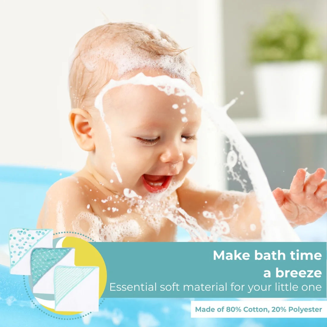 23-Piece Baby Bath Gift Set – Soft, Complete & Gift-Ready