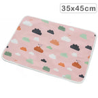 35X45Cm Baby Reusable Mattress Waterproof Diapering Changing Pads Cotton Washable Newborn Mattress Baby Changing Mat