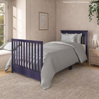 Harbor 4-in-1 Convertible Mini Crib – Navy