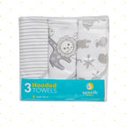 3-Pack Hooded Baby Towels – Soft, Cozy & Everyday Ready