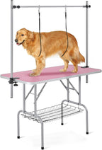 46” Adjustable Pet Grooming Table for Large Dogs – Sturdy, Portable & Easy to Use