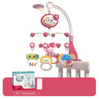 Musical Crib Mobile – Lights, Projection & Remote Control for Soothing Sleep